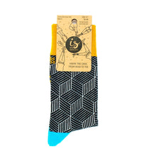 Load image into Gallery viewer, Irish Socksciety - Feck It - Black 8 - 12
