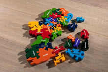 Load image into Gallery viewer, Wooden Jigsaw Map of Ireland
