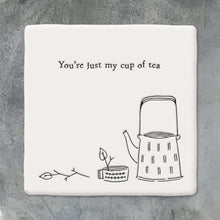 Load image into Gallery viewer, Porcelain Coaster
