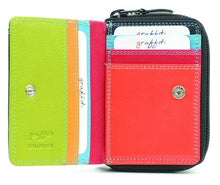 Load image into Gallery viewer, D. Ladies Purse: Black Tropical 7-113
