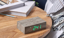 Load image into Gallery viewer, Gingko - Flip Click Clock Ash
