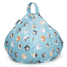 Load image into Gallery viewer, iPad, Tablet &amp; eReader Bean Bag Cushion by iBeani - Cool Cats
