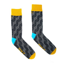 Load image into Gallery viewer, Irish Socksciety - Feck It - Black 8 - 12
